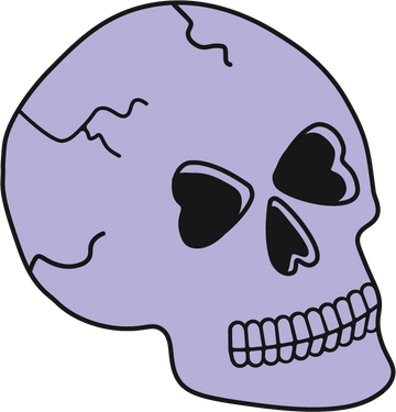 Skull Sticker