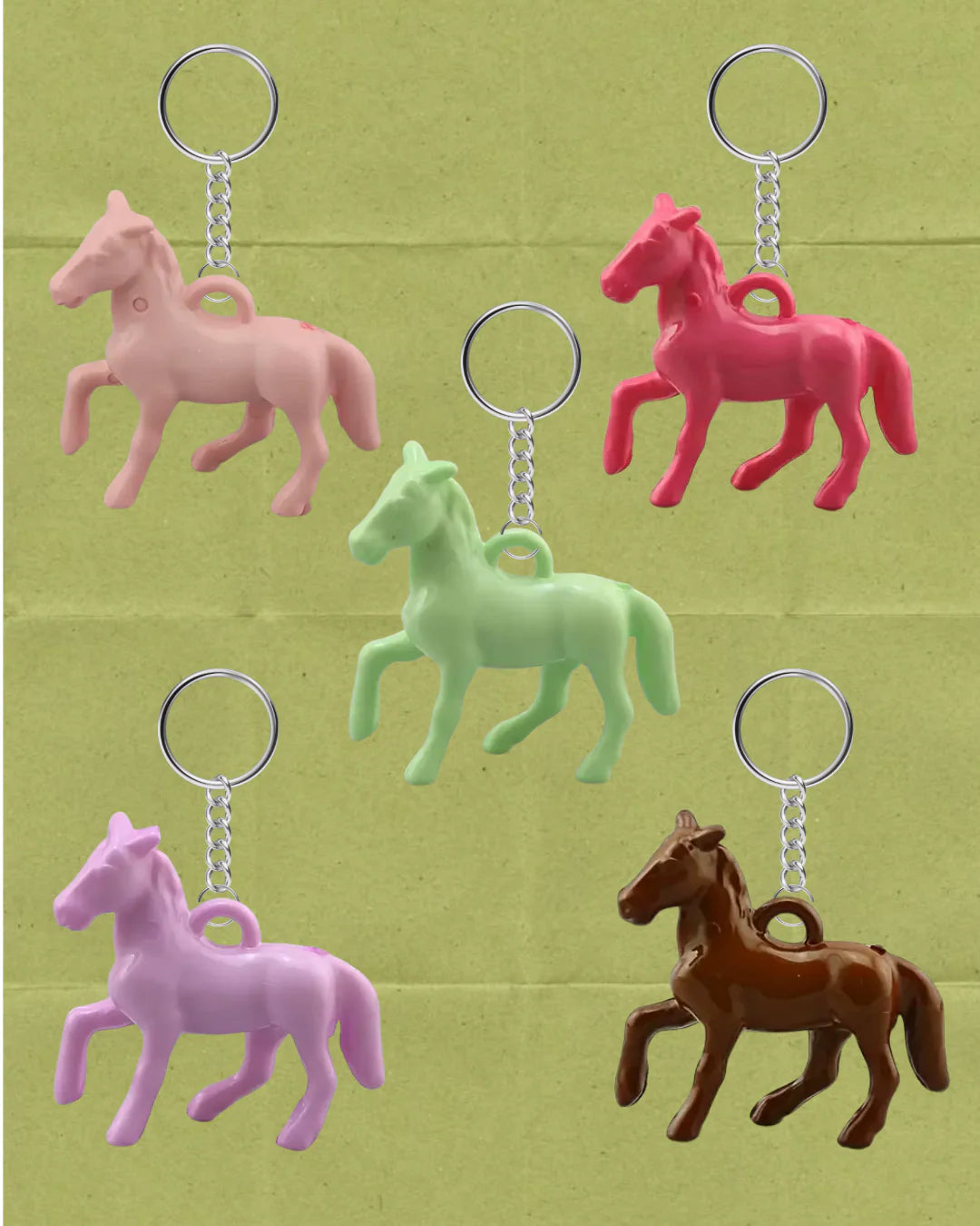 Horse keychain