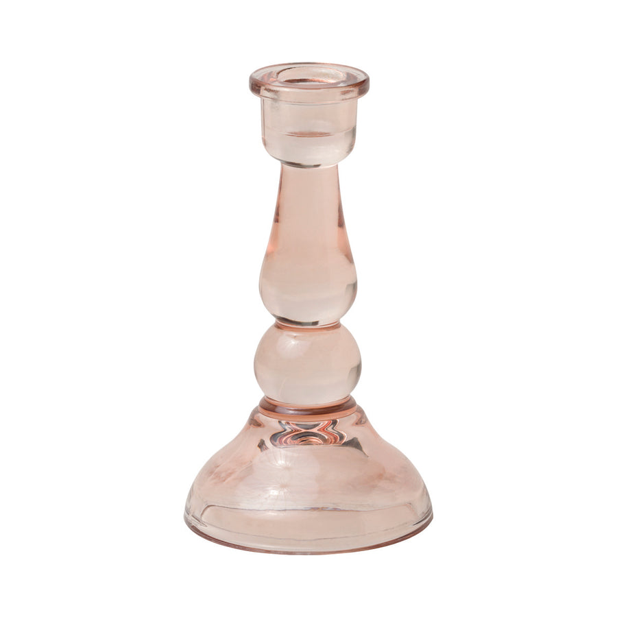 Tall Glass Taper Holder