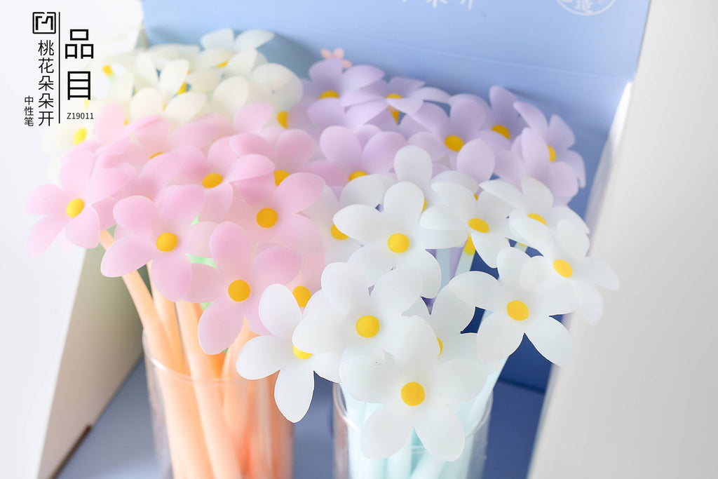 Flower Wiggle Gel Pen