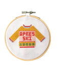 Apres Ski Christmas Jumper Cross Stitch Kit