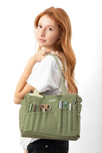 Soolla Studio Artist Bag, Sangria, Knitting Crochet Yarn Bag