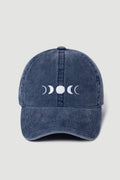 LCAP1443 - Celestial-Moon embroidered baseball cap
