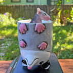 Upside-Down Opossum Mug!