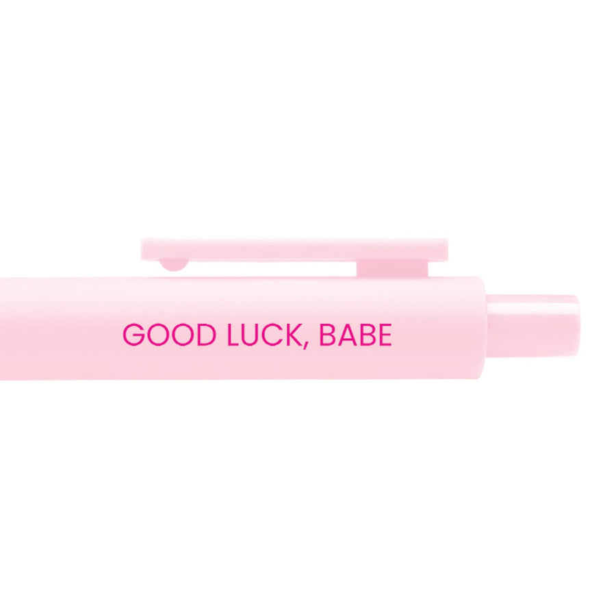 Good Luck Babe Gel Pen