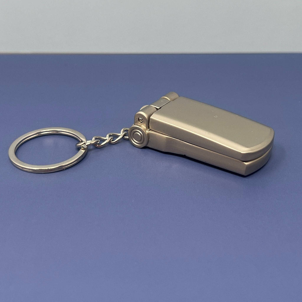 Y2K Flip Phone Keychain