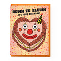 Clown Cake Birthday Card