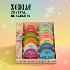 Mini Zodiac Bracelet Assortment – 4mm Crystal Beads