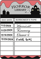 Library Dues Cards Bookish Tropes Book Plates