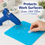 Non-Stick Silicone Glue Gun Mat, 8 x 8 in