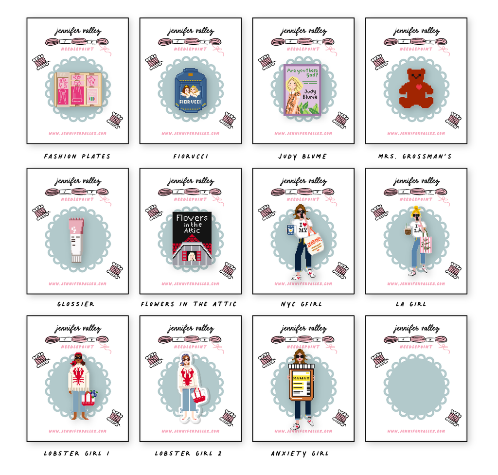 Needlepoint Needle Minders