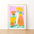 Coffee Riso Print