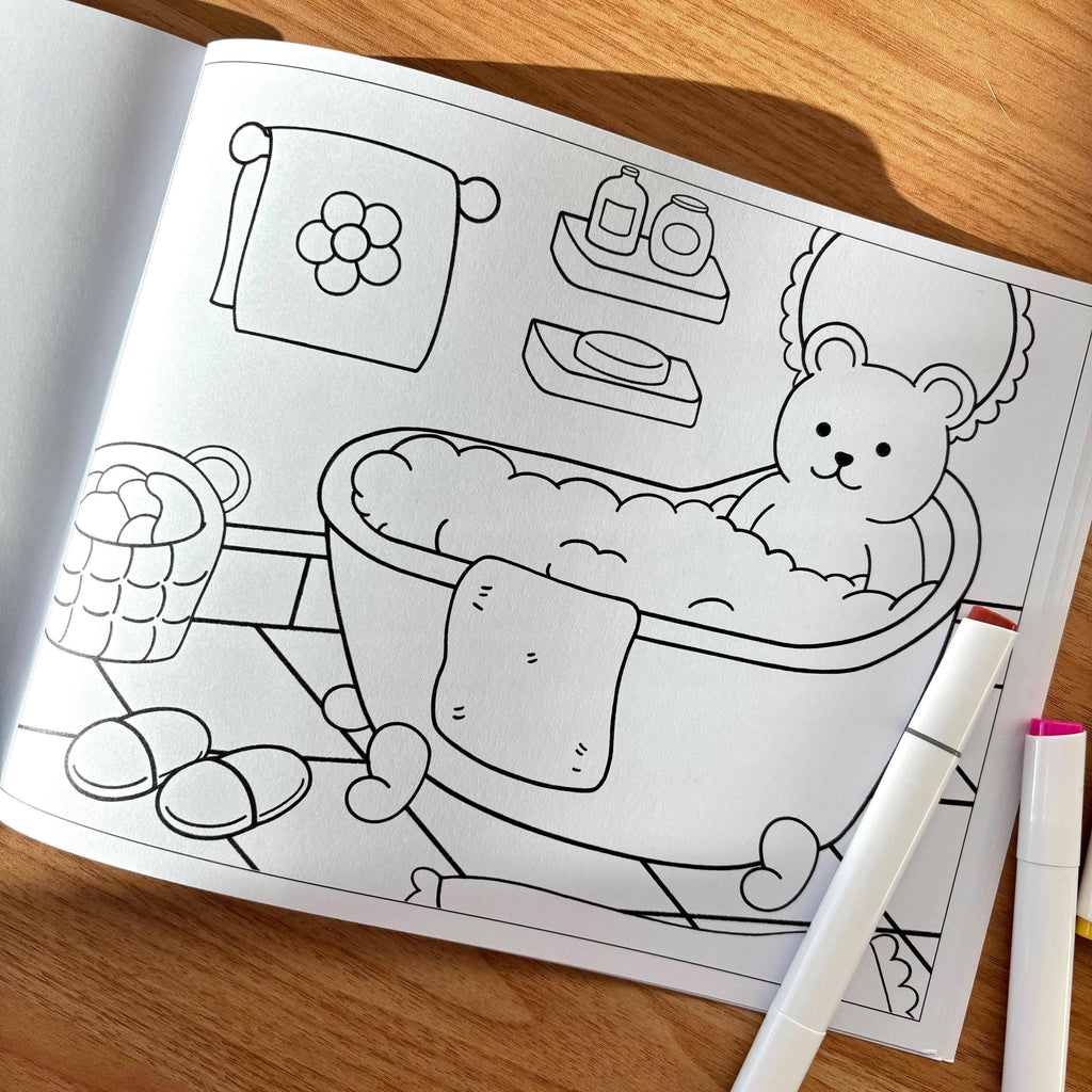 Cozy Days Coloring Book for All Ages
