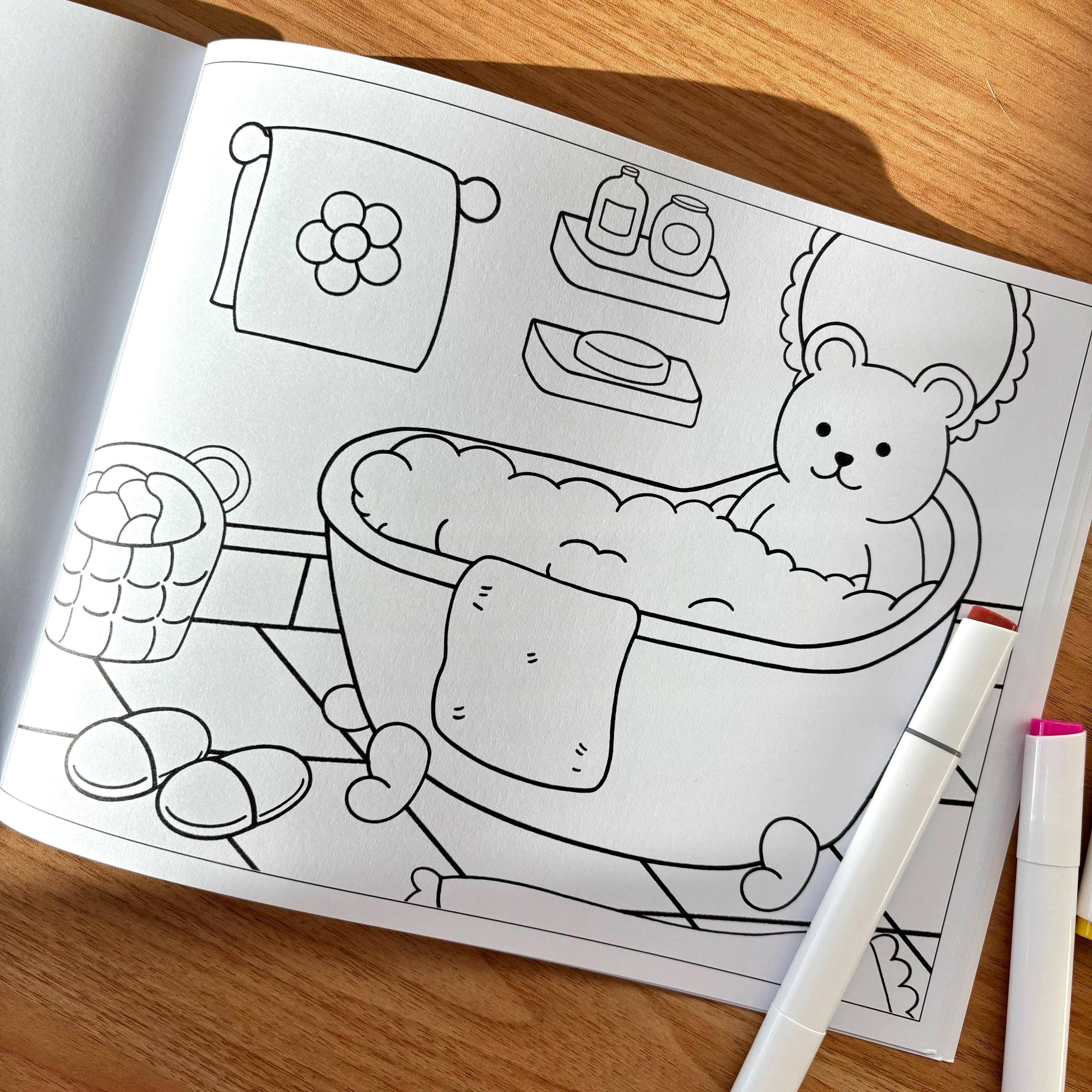 Cozy Days Coloring Book for All Ages