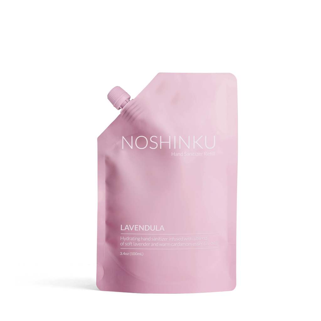 Lavender Nourishing Hand Sanitizer Mini Travel Refill Pouch