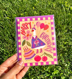 Birthday Goose Greeting Card