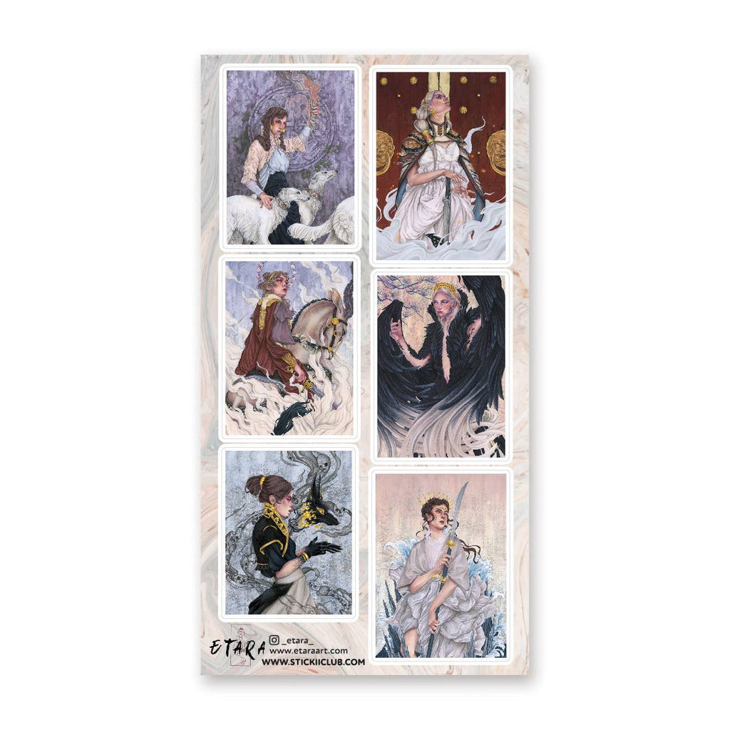 Mythical Women Sticker Sheet
