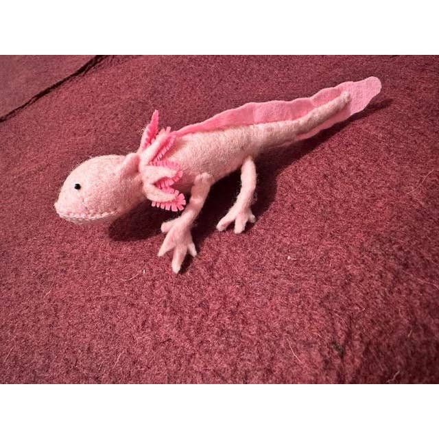 Pink Axolotl Ornament