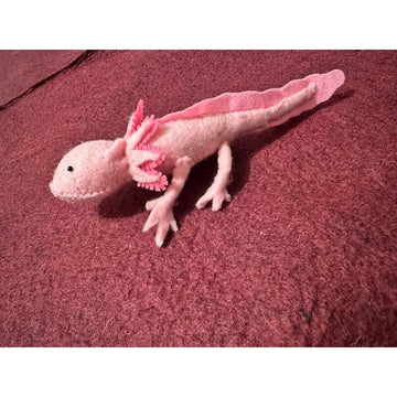 Pink Axolotl Ornament