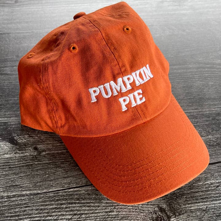 Pumpkin Pie Baseball Cap Unisex Dad Hat Autumn Thanksgiving