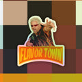 Holographic Flavor Town Sticker