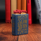 SLOW BURN Romance Book Match Striker and Holder