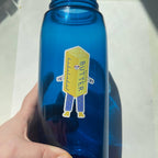 Butter Barb Sticker, 2x3 in.
