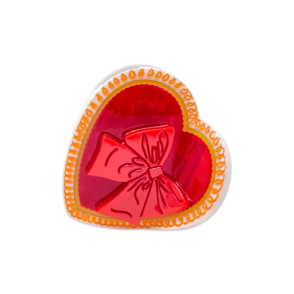Mini Box of Chocolates Hair Claw Clip