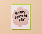Happy Farter's Day Letterpress Card