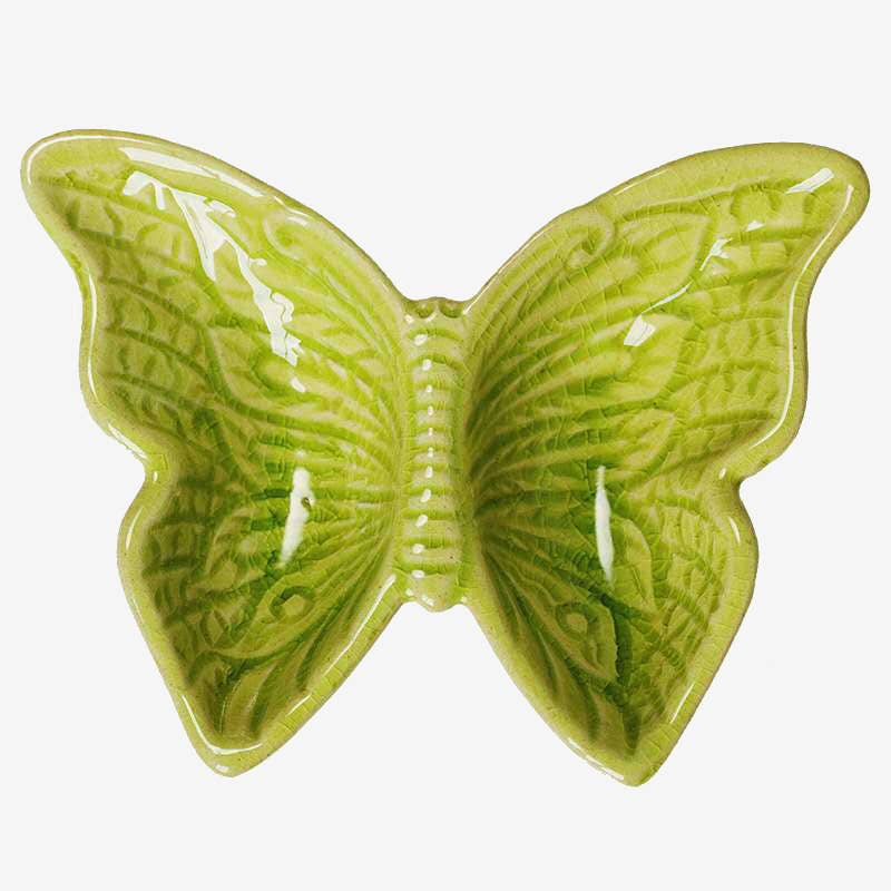 Mini Butterfly Dish-Ceramic Trinket Ring Dish-Jewelry Tray
