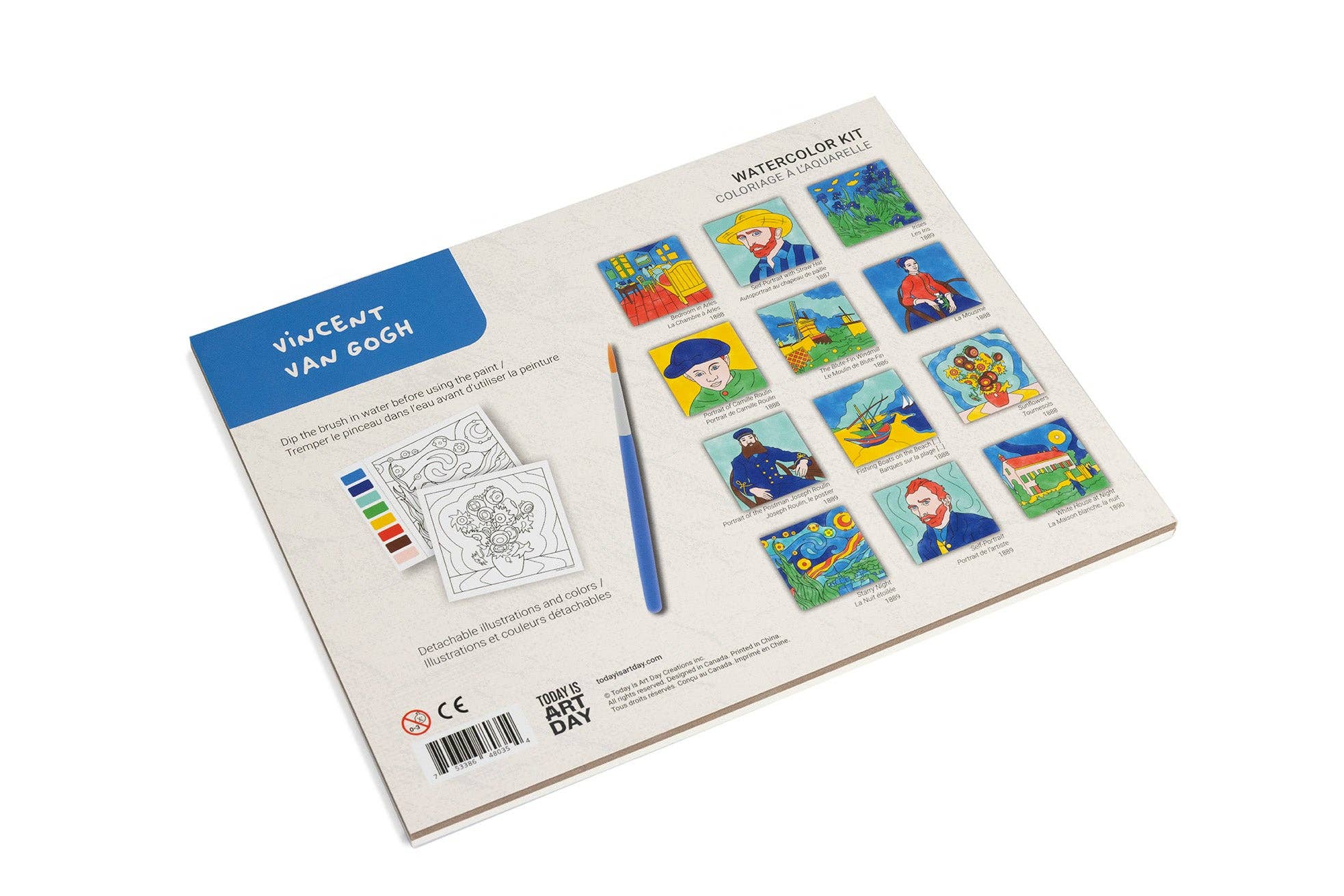 Vincent van Gogh - Watercolor Kit