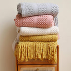 Soft Warm Chunky Knit Blanket