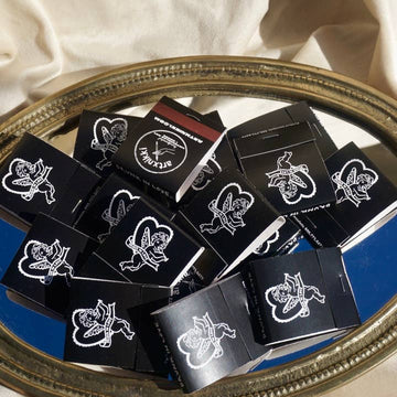 “Drunk in Love” Cupid Champagne Matchbook