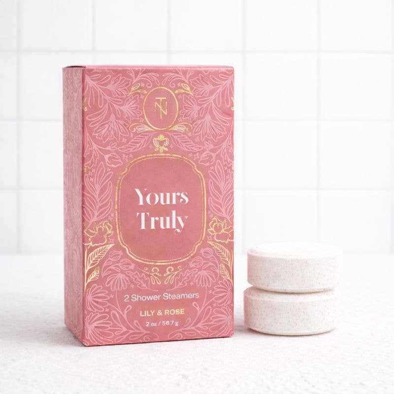 Valentine’s Day Shower Steamers – Lily & Rose 🌹