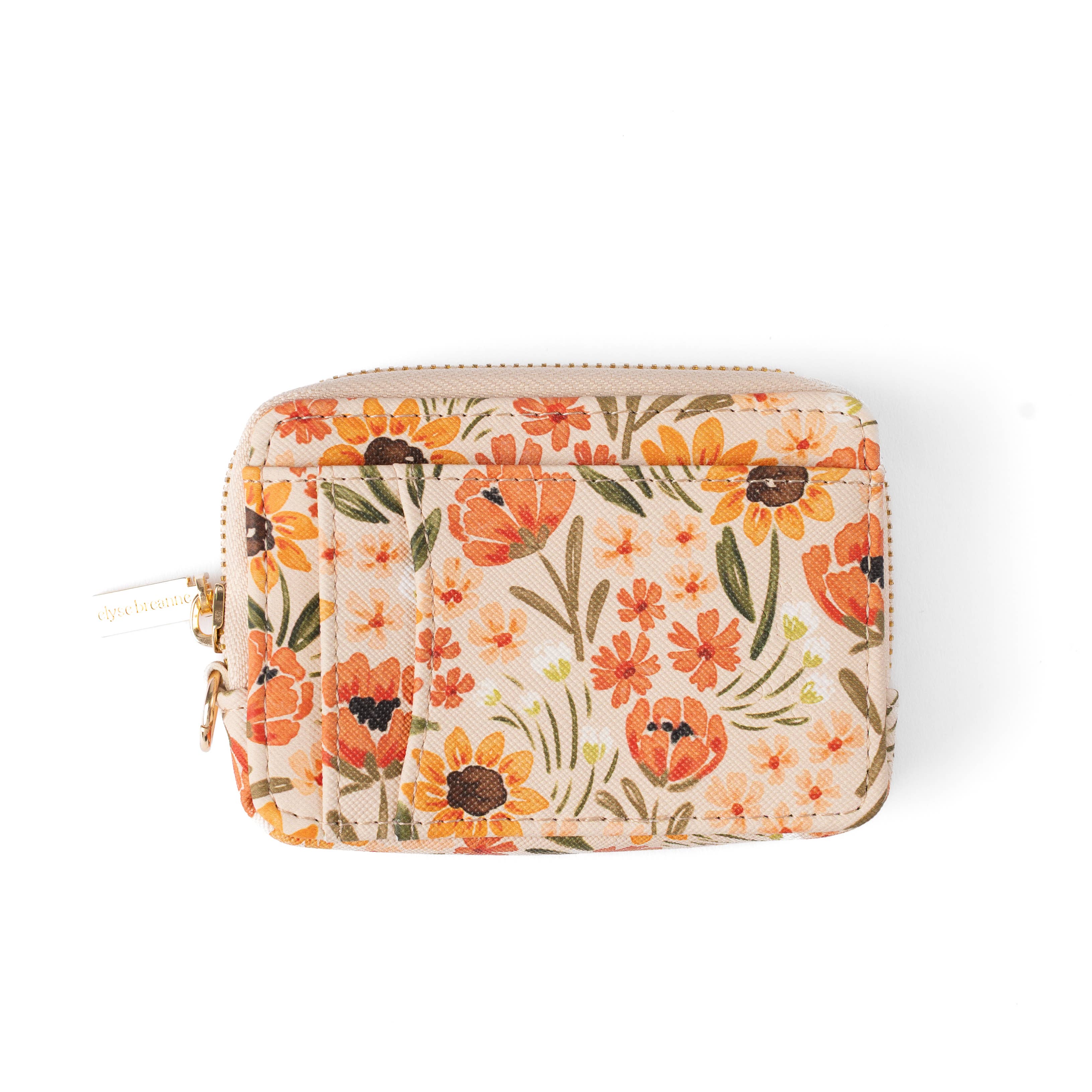 Floral Zip Wallet