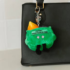 Dumpster Fire Plush Bag Charm