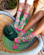 Tenniscore Ruffle Sheer Crew Sock