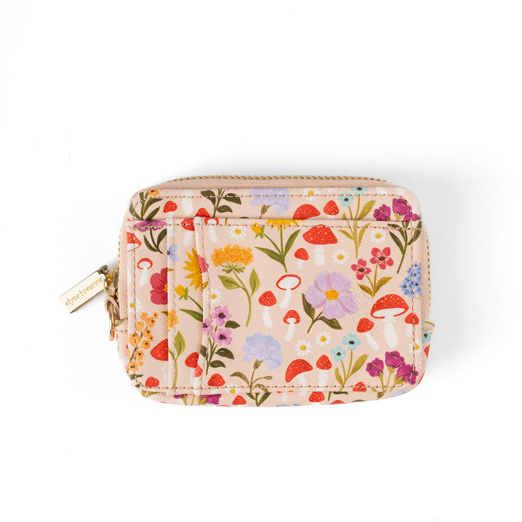 Floral Zip Wallet