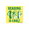 Reading is Cool – Matte Vinyl Sticker