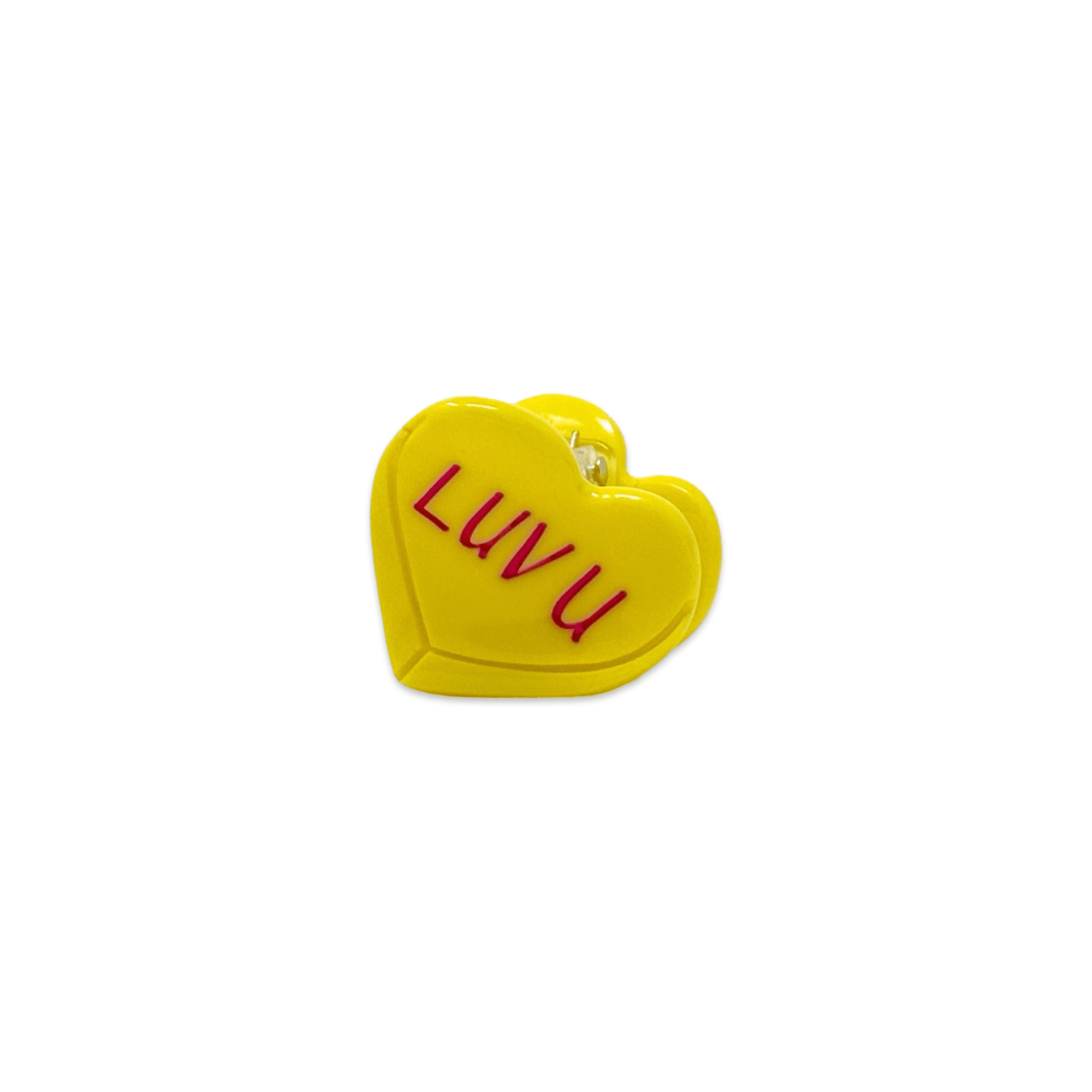 Micro Candy Hearts Hair Claw Clip Set