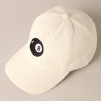 8 Ball Embroidered Corduroy Cap