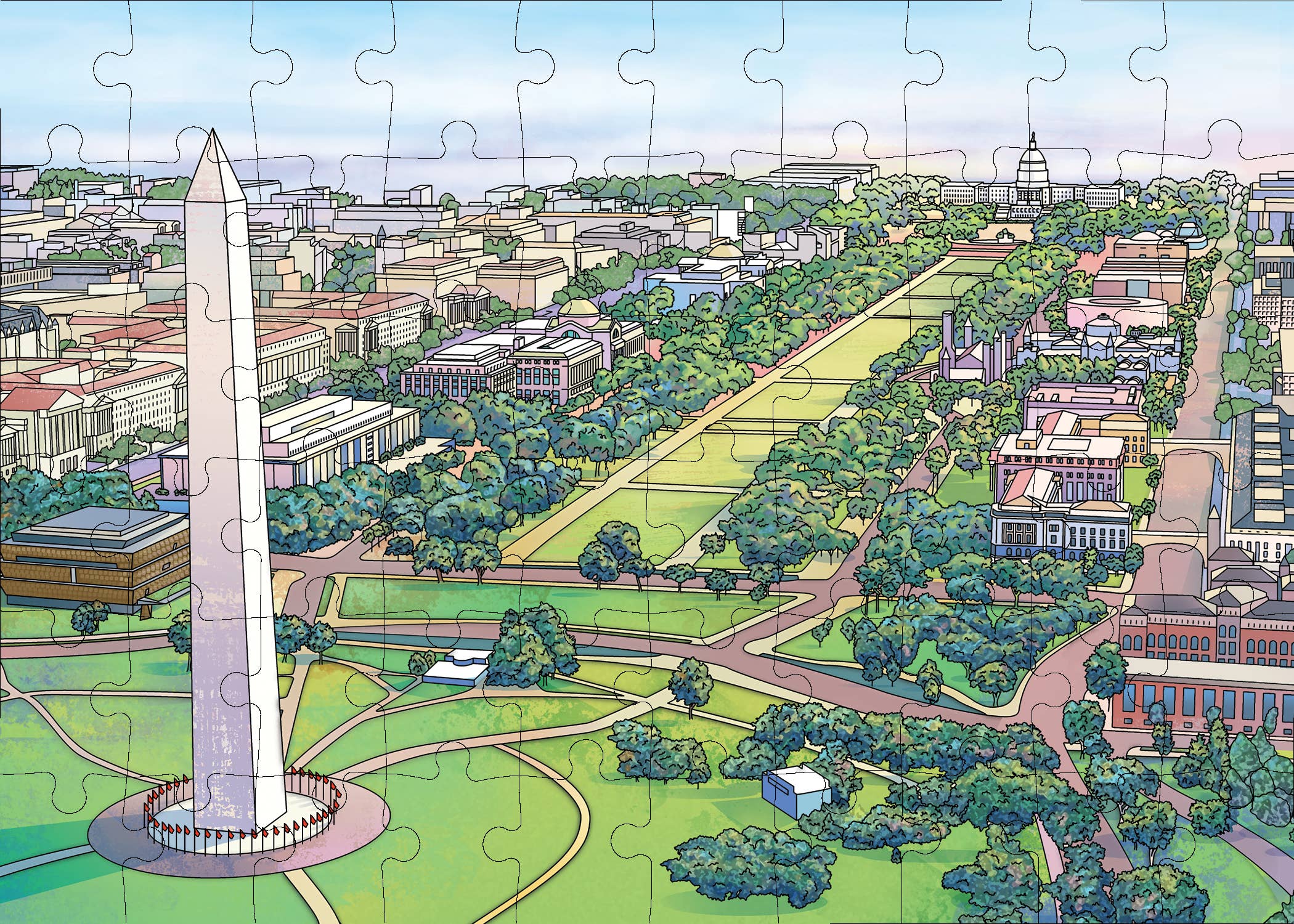 National Mall - Washington DC - Puzzle