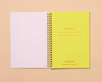 Pickles A5 Letterpress Spiral Notebook