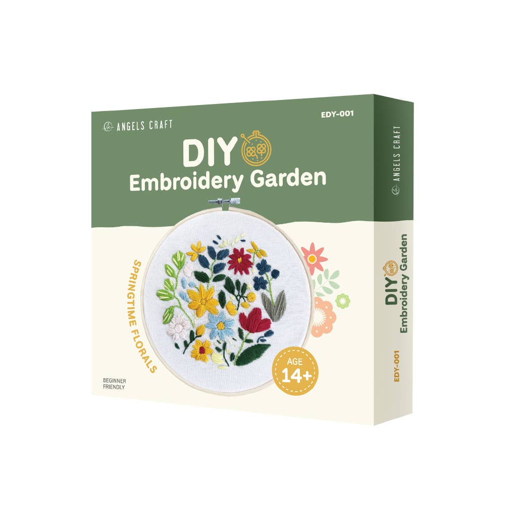 DIY Embroidery Garden Kits