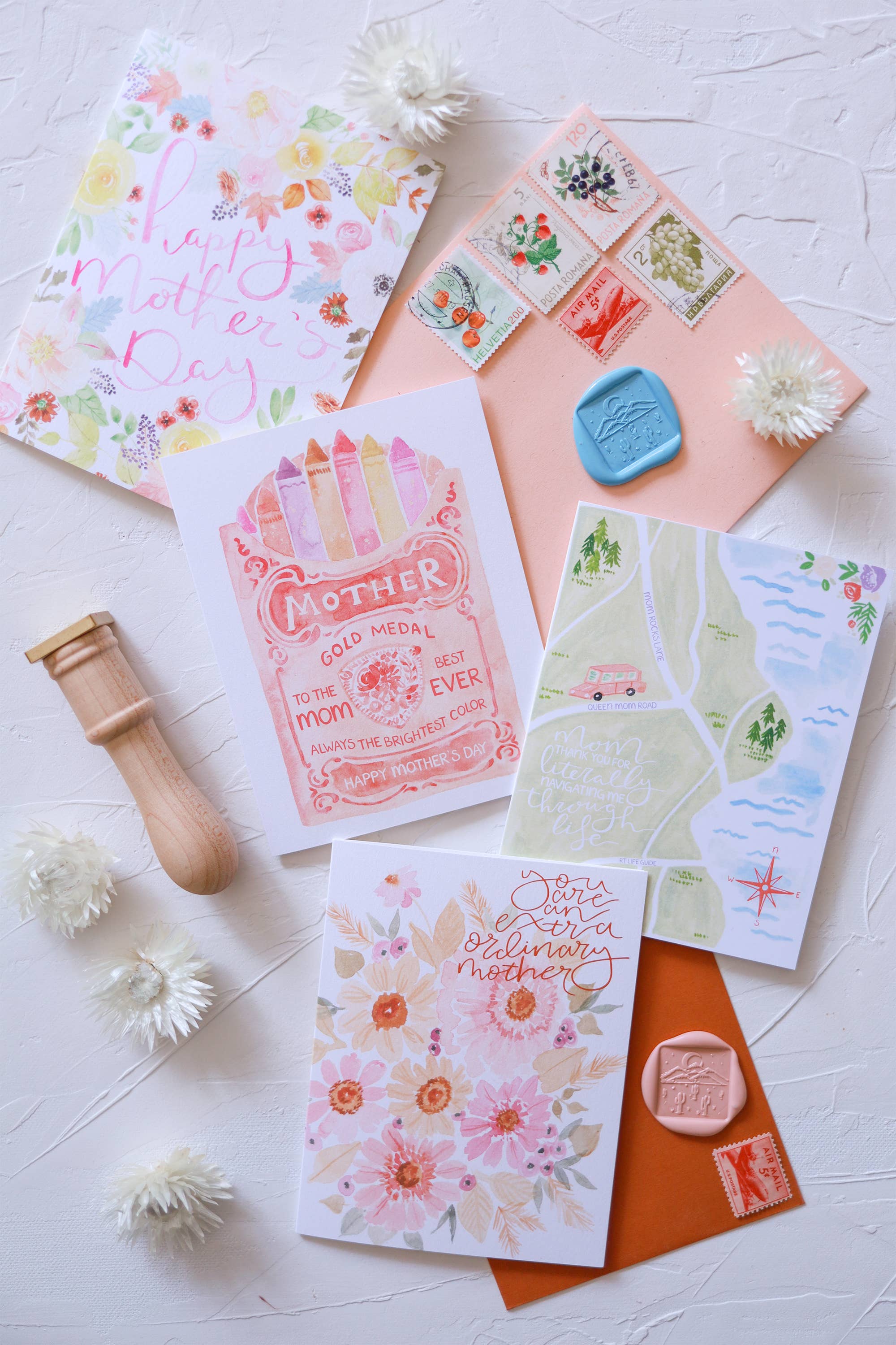 Brightest Color Mother's Day Greeting Card