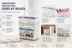 Dual-Tip Alcohol Marker Sets (24-Count) - Non Toxic