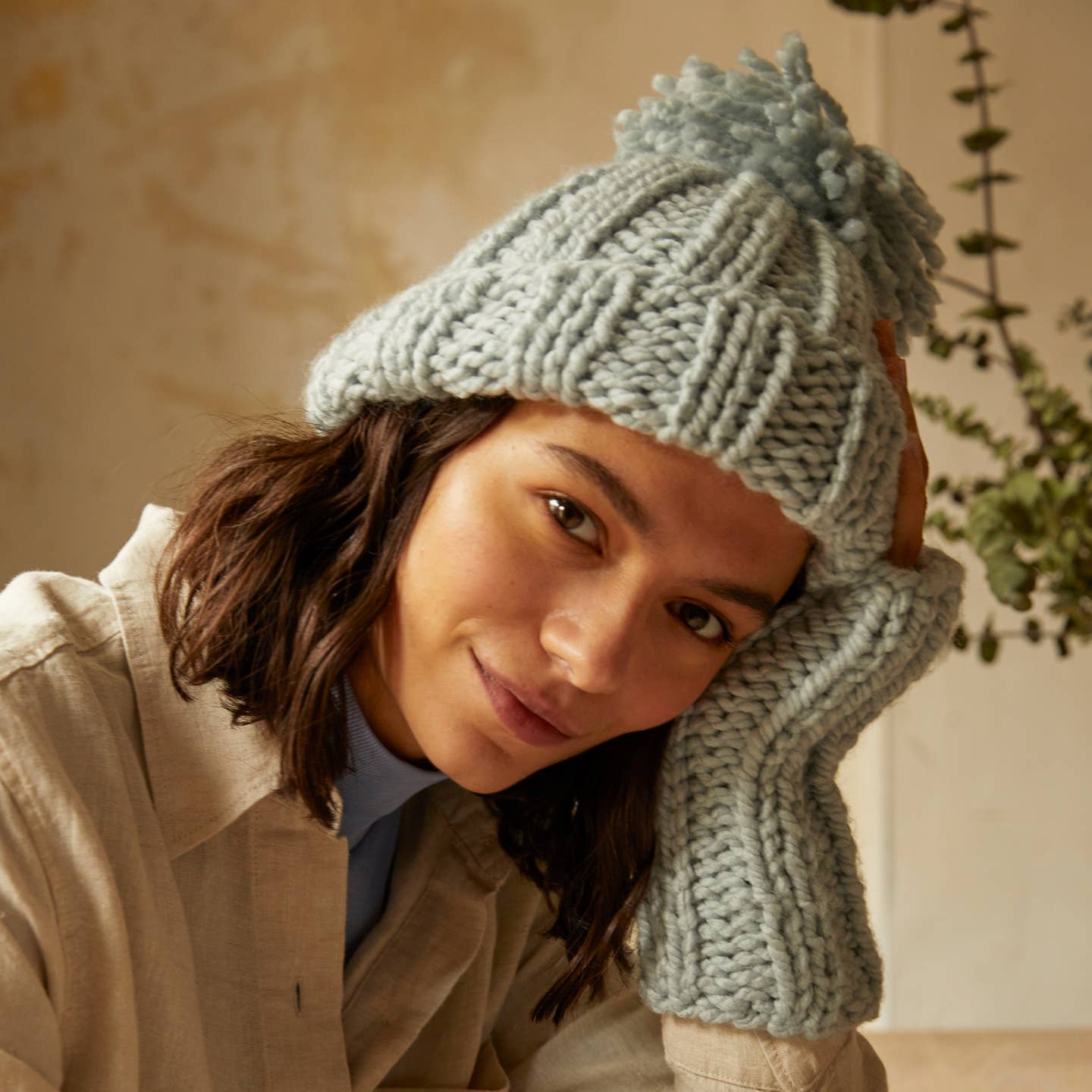 Mindful Kit - Knit Hat & Mittens Kit
