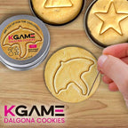 KGAME Dalgona Cookie Tin (2 Cookies)
