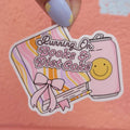 "Running on Books & Diet Coke" - Sticker