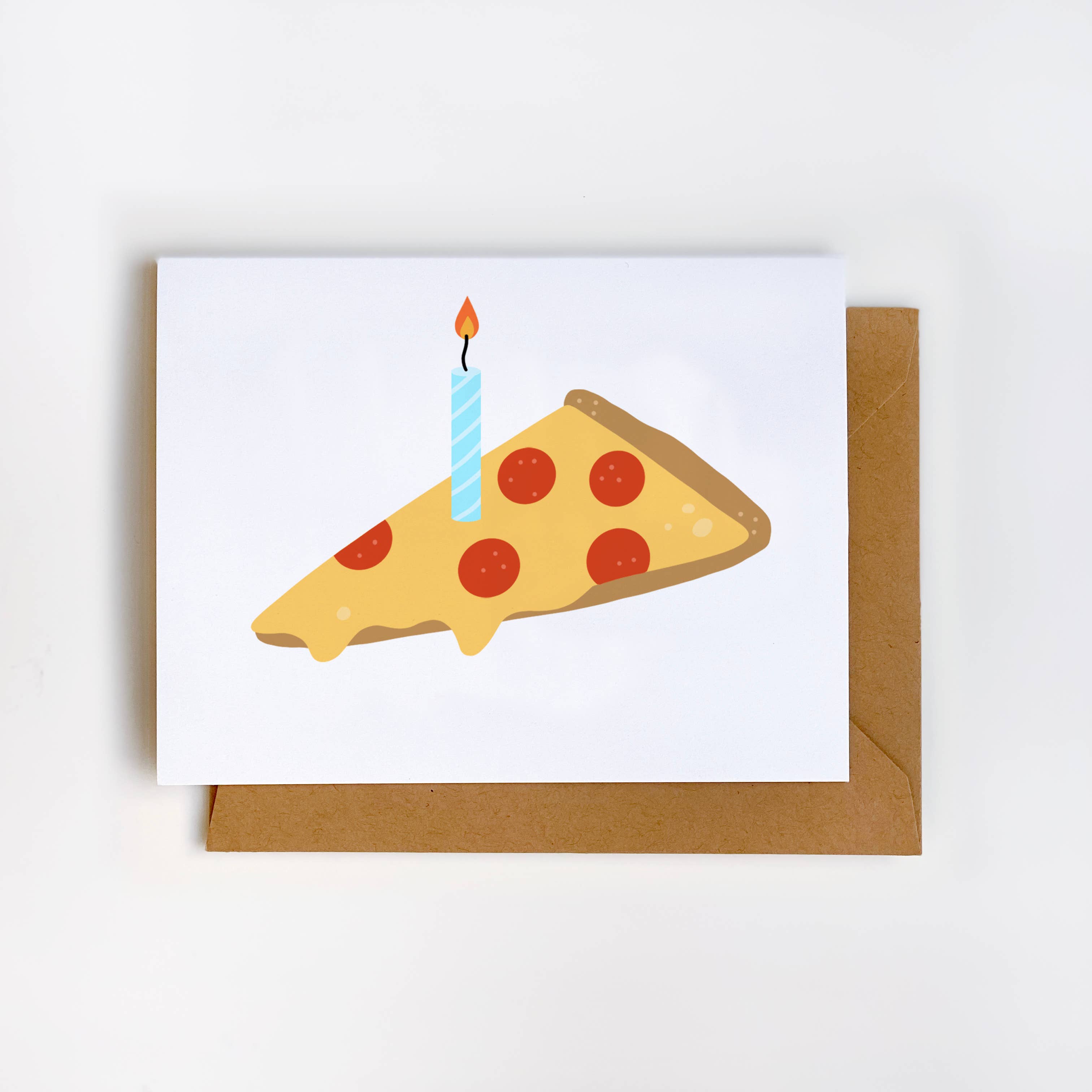 Pizza Greeting Card